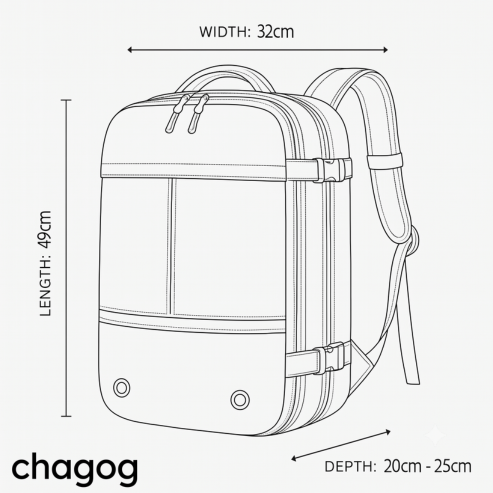 CHAGOG 진공 백팩